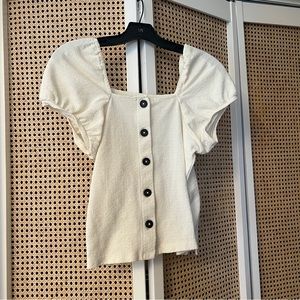 Madewell cap sleeve tee